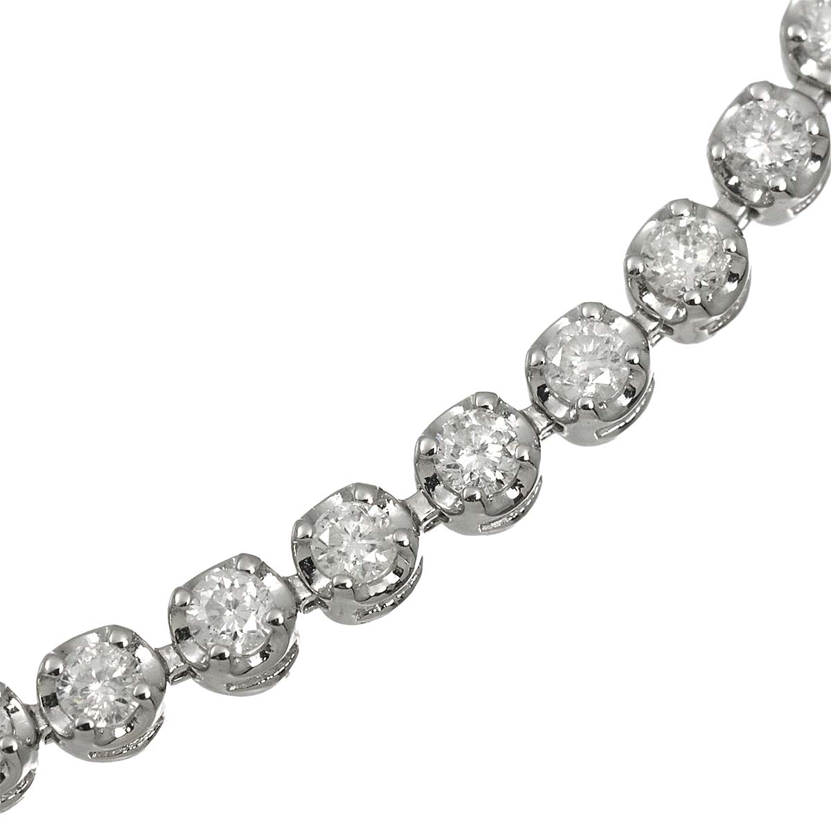Diamond 1.00ct Bracelet Pt Platinum