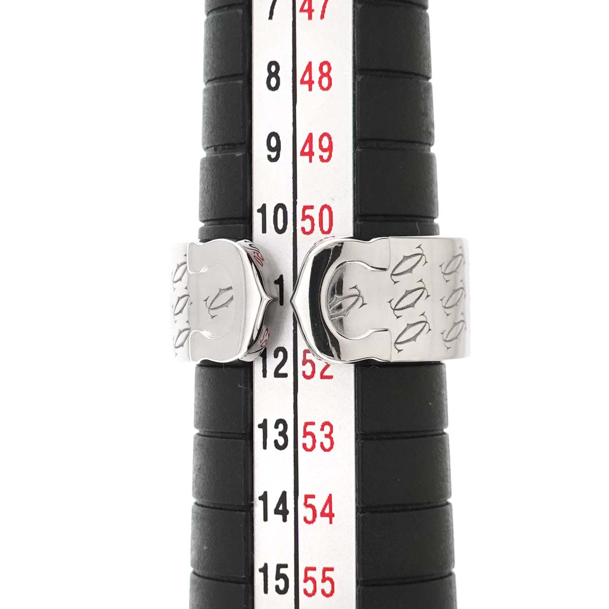 C2 Ring 18K White Gold 750 size50 5.25-5.5(US)