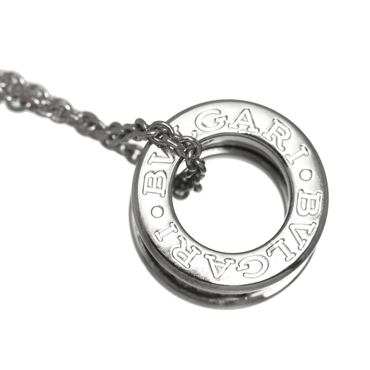 B-ZERO1 Diamond Necklace 18K WG White Gold 750