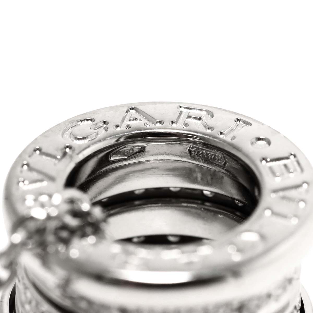 B-ZERO1 Diamond Necklace 18K WG White Gold 750