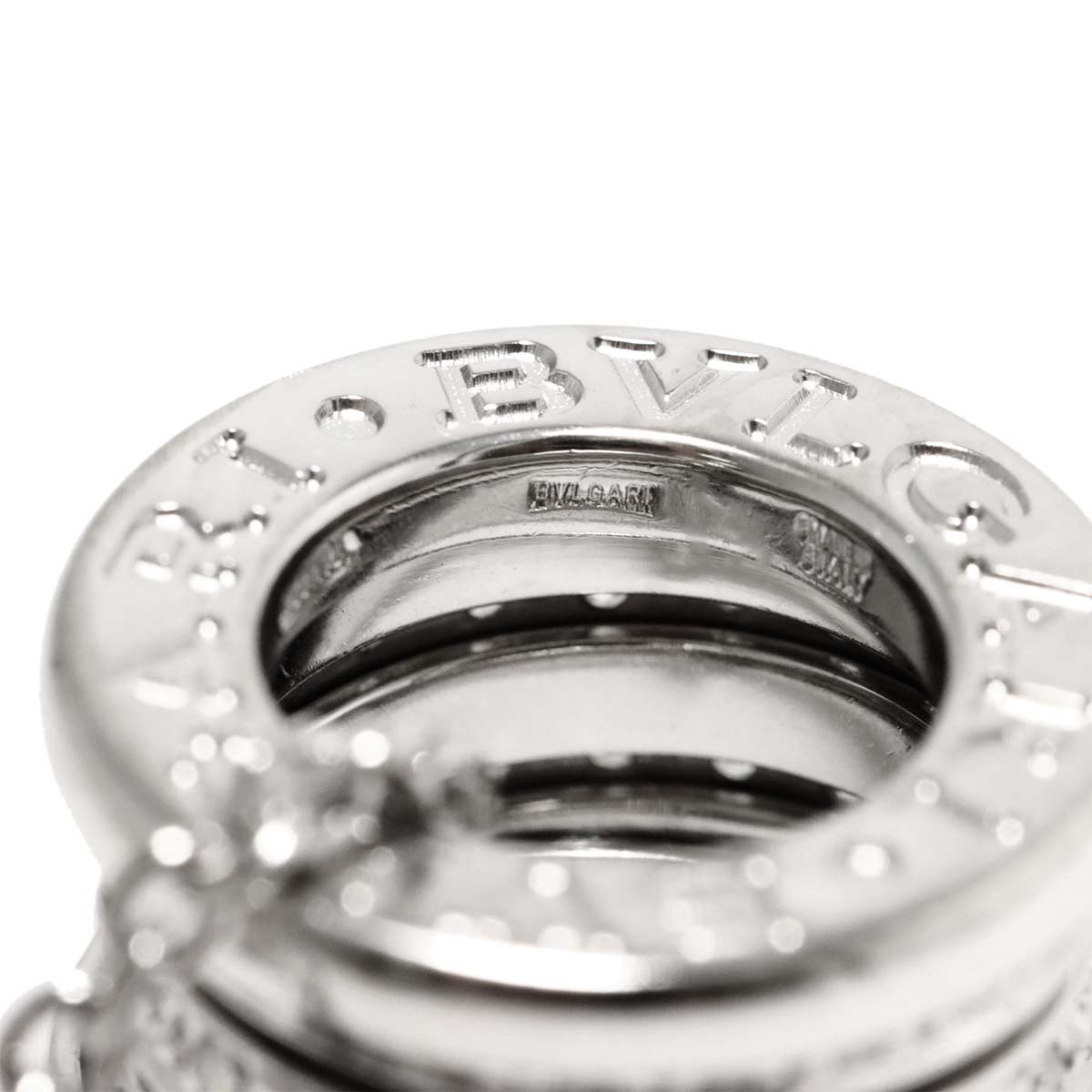 B-ZERO1 Diamond Necklace 18K WG White Gold 750