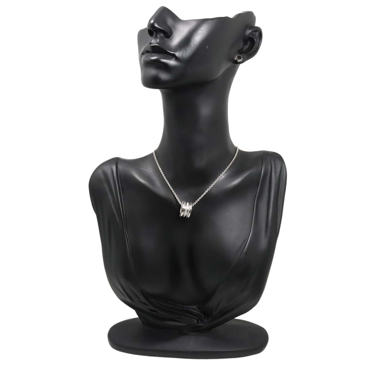 B-ZERO1 Diamond Necklace 18K WG White Gold 750