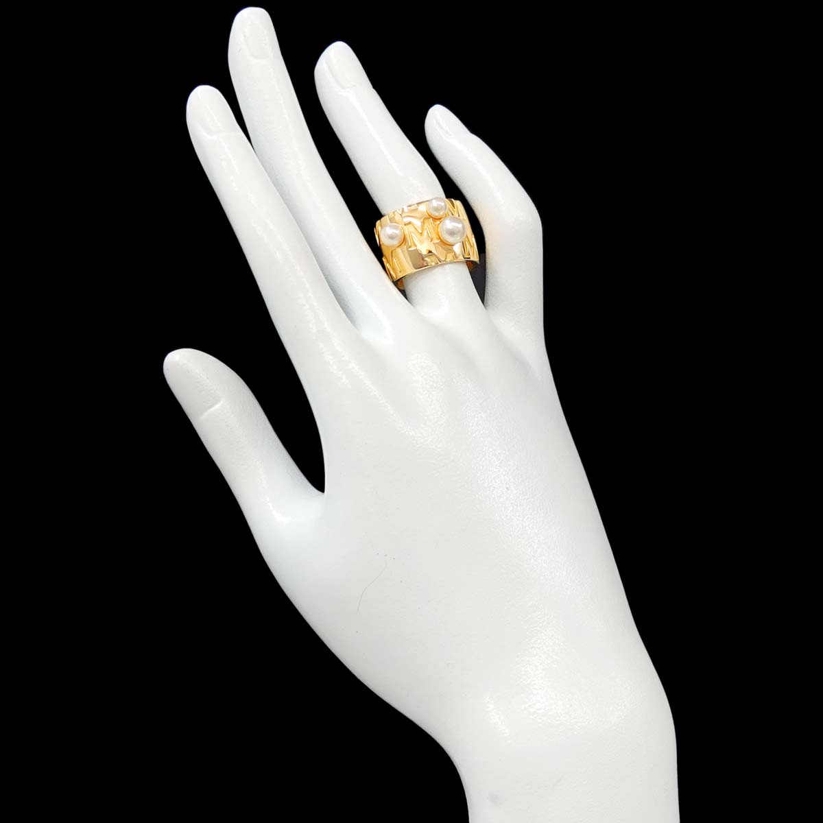 Akoya Pearl 6.0-4.5mm Ring 18K YG 750 5.25(US)