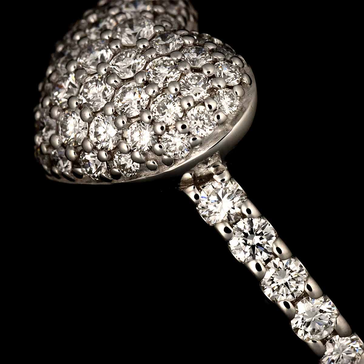 Diamond 0.75ct Ring 18K WG 750 Size5.25(US)
