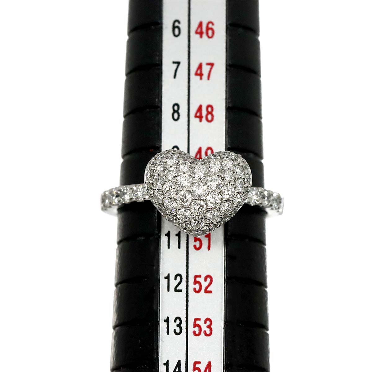 Diamond 0.75ct Ring 18K WG 750 Size5.25(US)