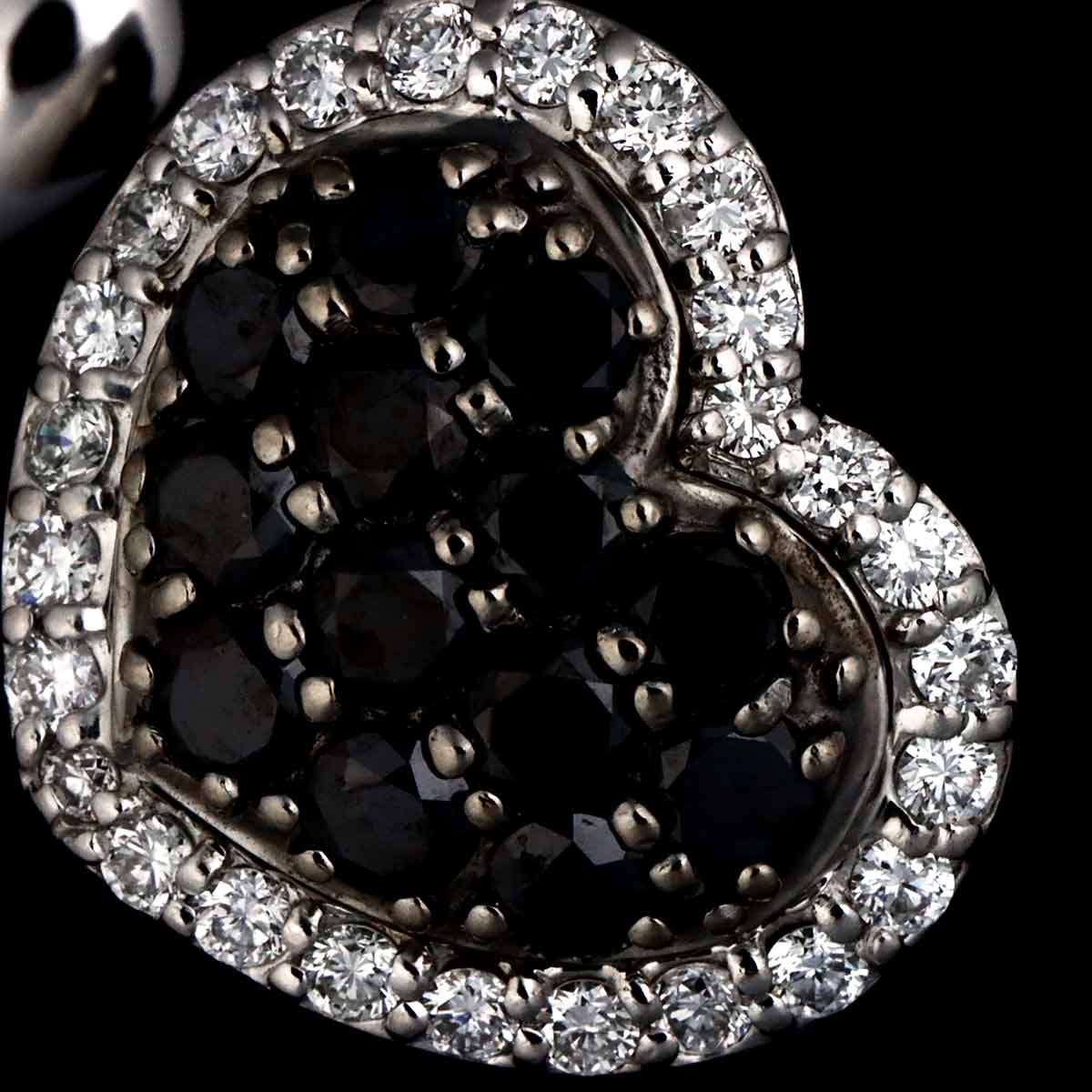 Diamond 0.64ct/0.23ct Ring 18K WG 750 Size5.25(US)