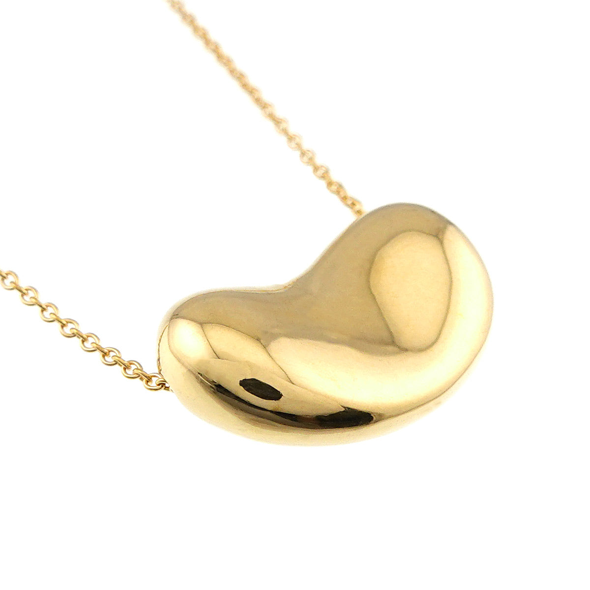 Bean Necklace 18K Yellow Gold 750