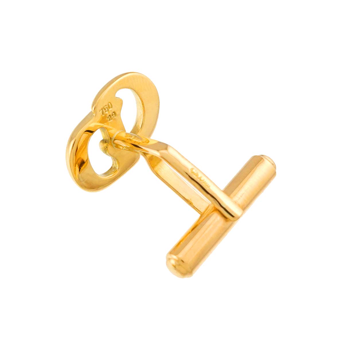 Cuff links 18K Yellow Gold 750