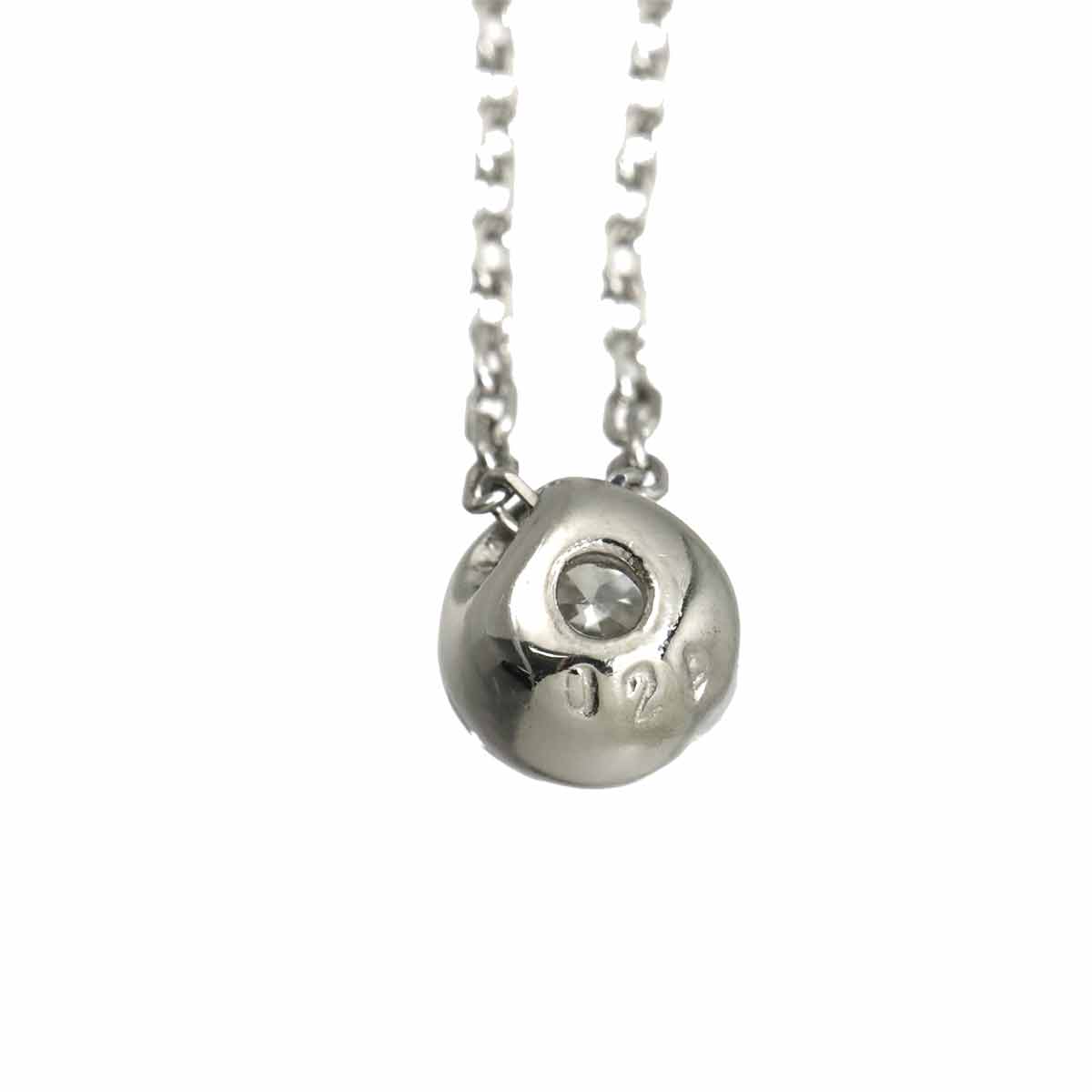 Diamond 0.24ct Necklace Pt Platinum