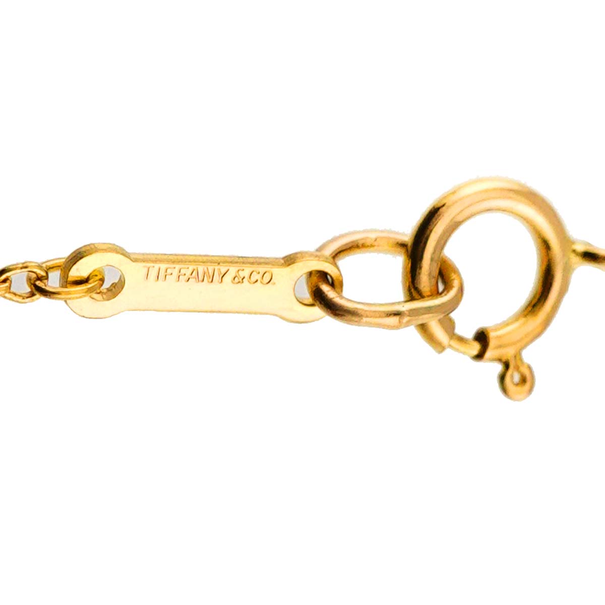 Bean Necklace 18K Yellow Gold 750