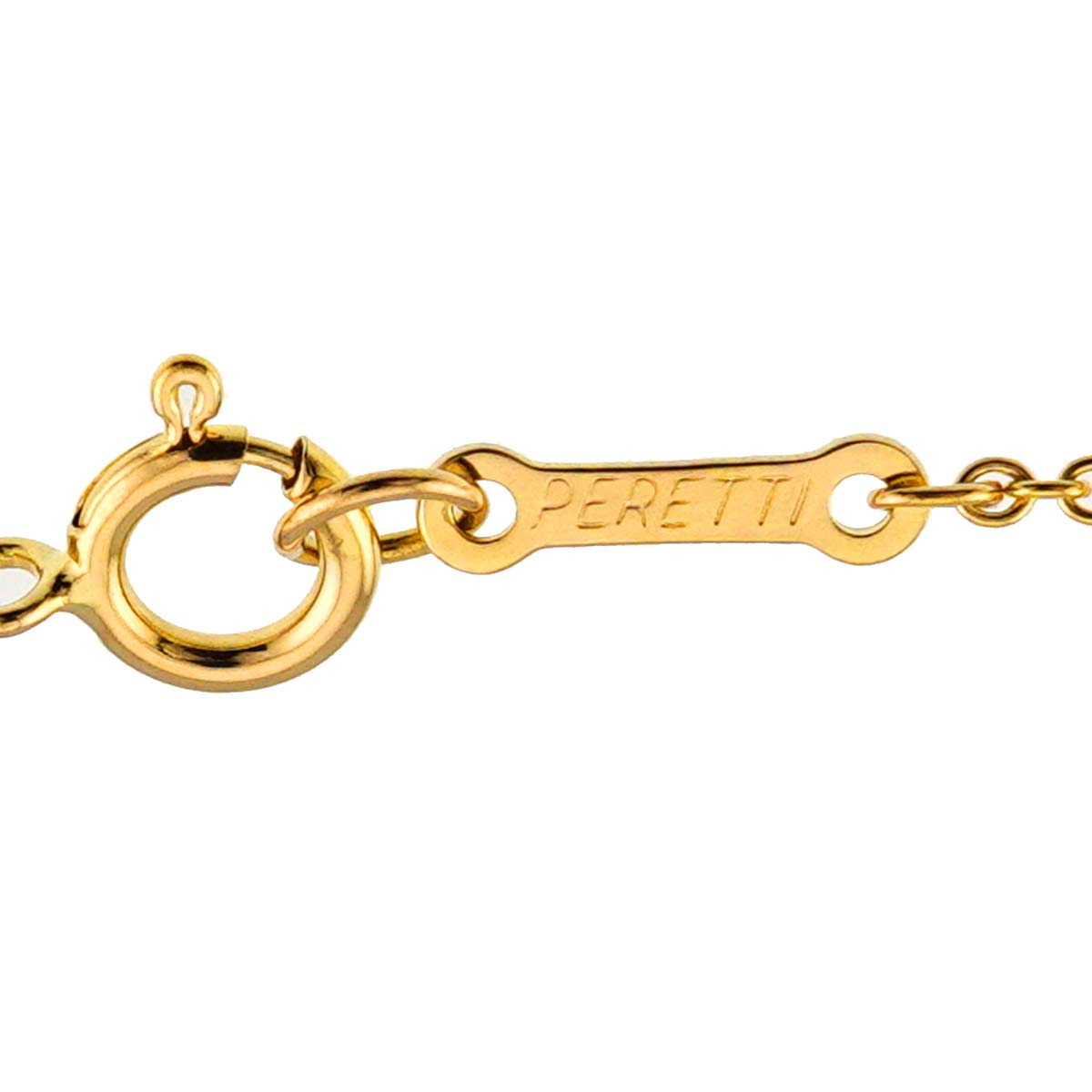 Bean Necklace 18K Yellow Gold 750