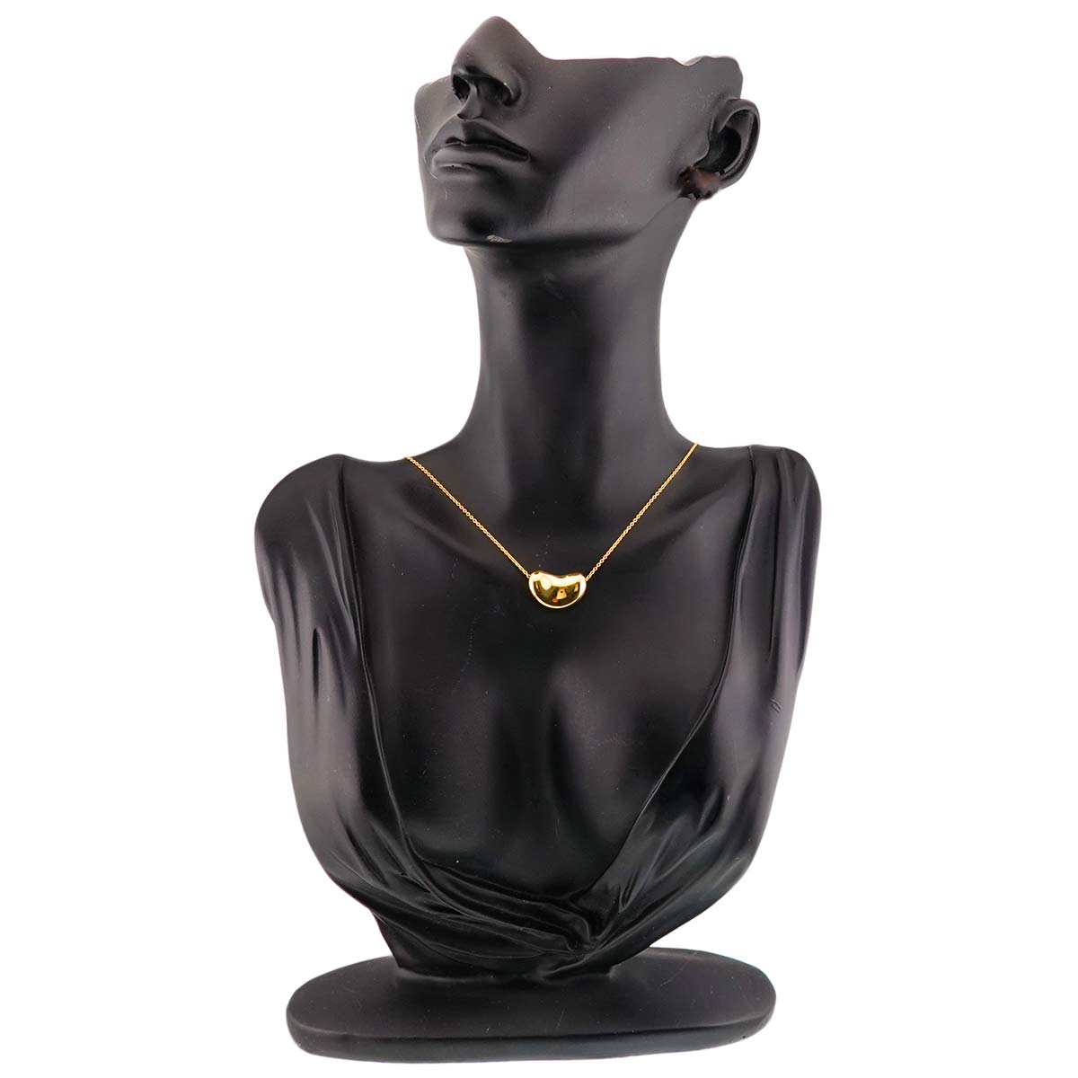 Bean Necklace 18K Yellow Gold 750