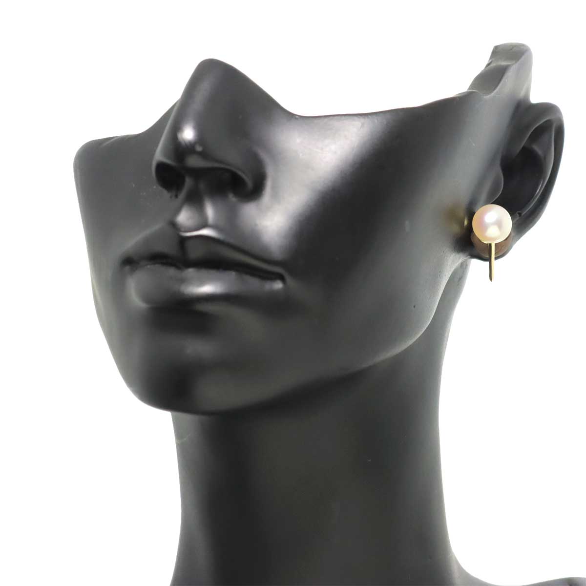 Akoya Pearl 7.9-7.7mm Earrings 14K Yellow Gold 585