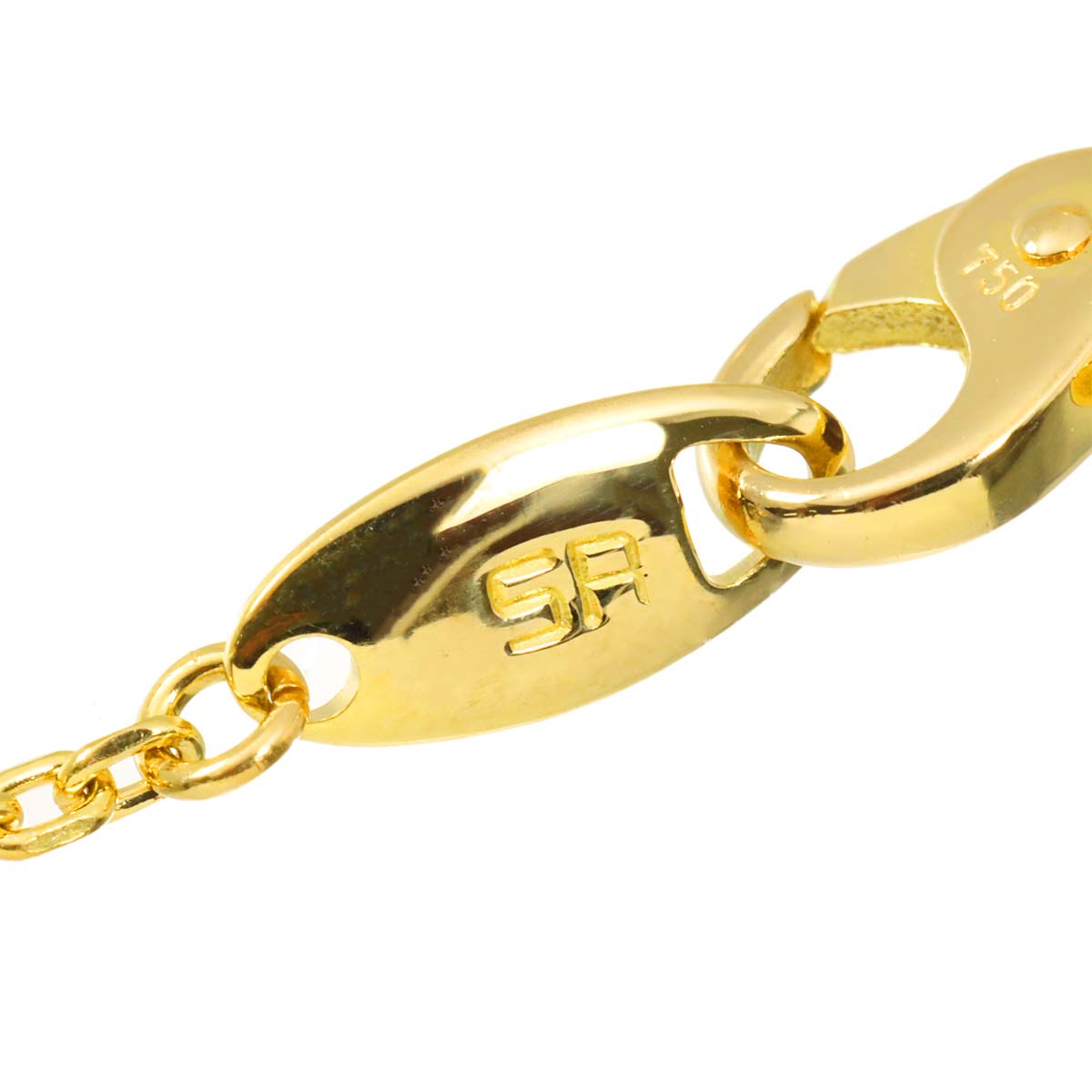 Diamond 0.41ct Heart Necklace 18K Yellow Gold 750