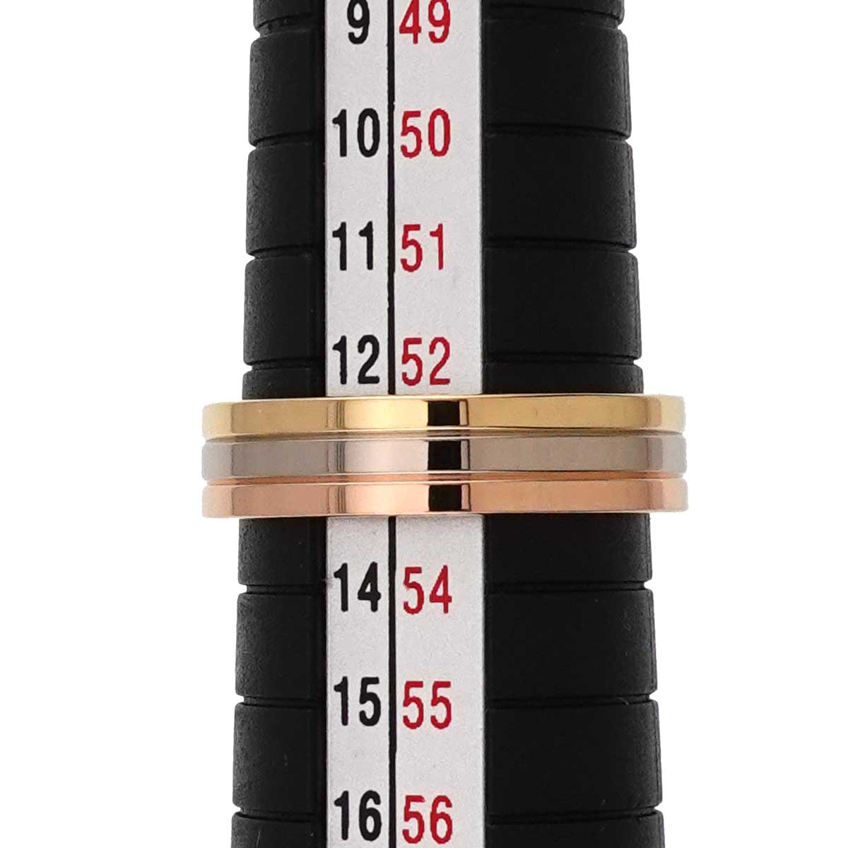 VENDOME Ring 18K YG WG PG 750 Size53 6-6.25(US)