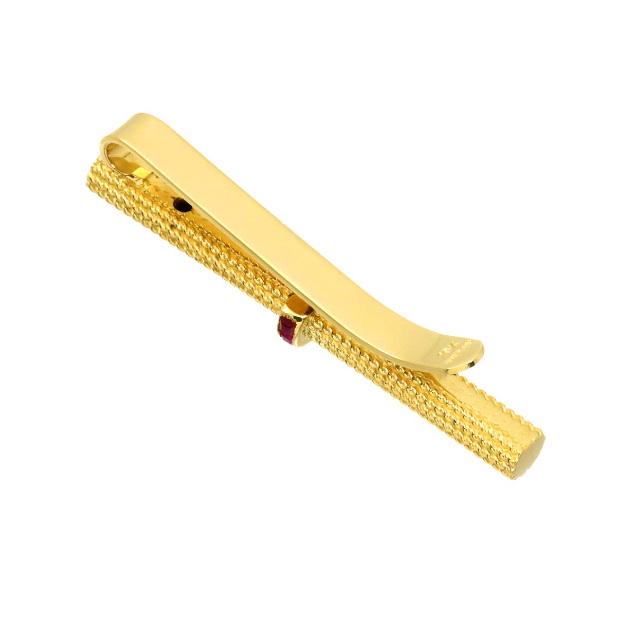 Tie Bar Ruby 18K Yellow Gold 750