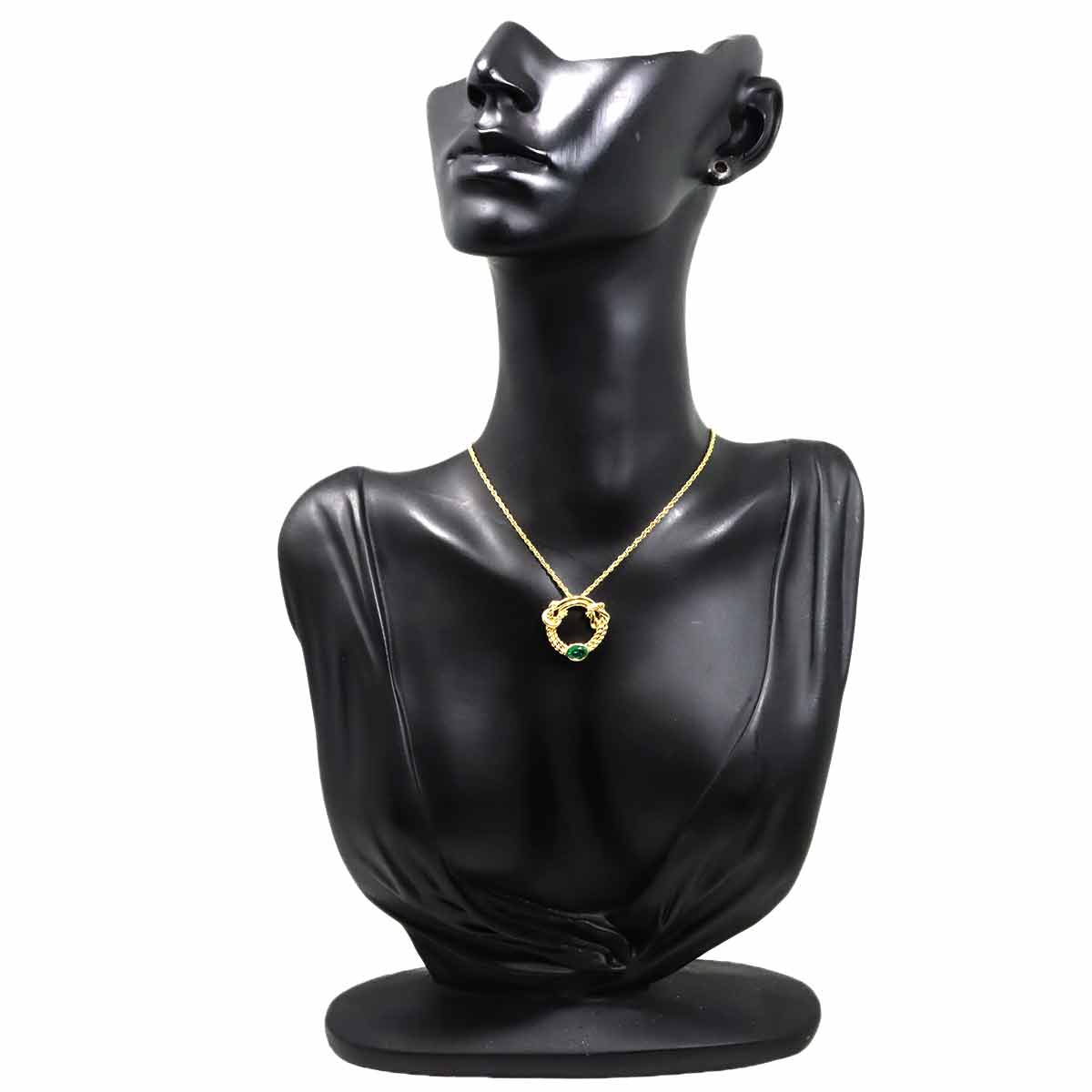 Emerald 0.33ct Necklace K18 18K YG 750