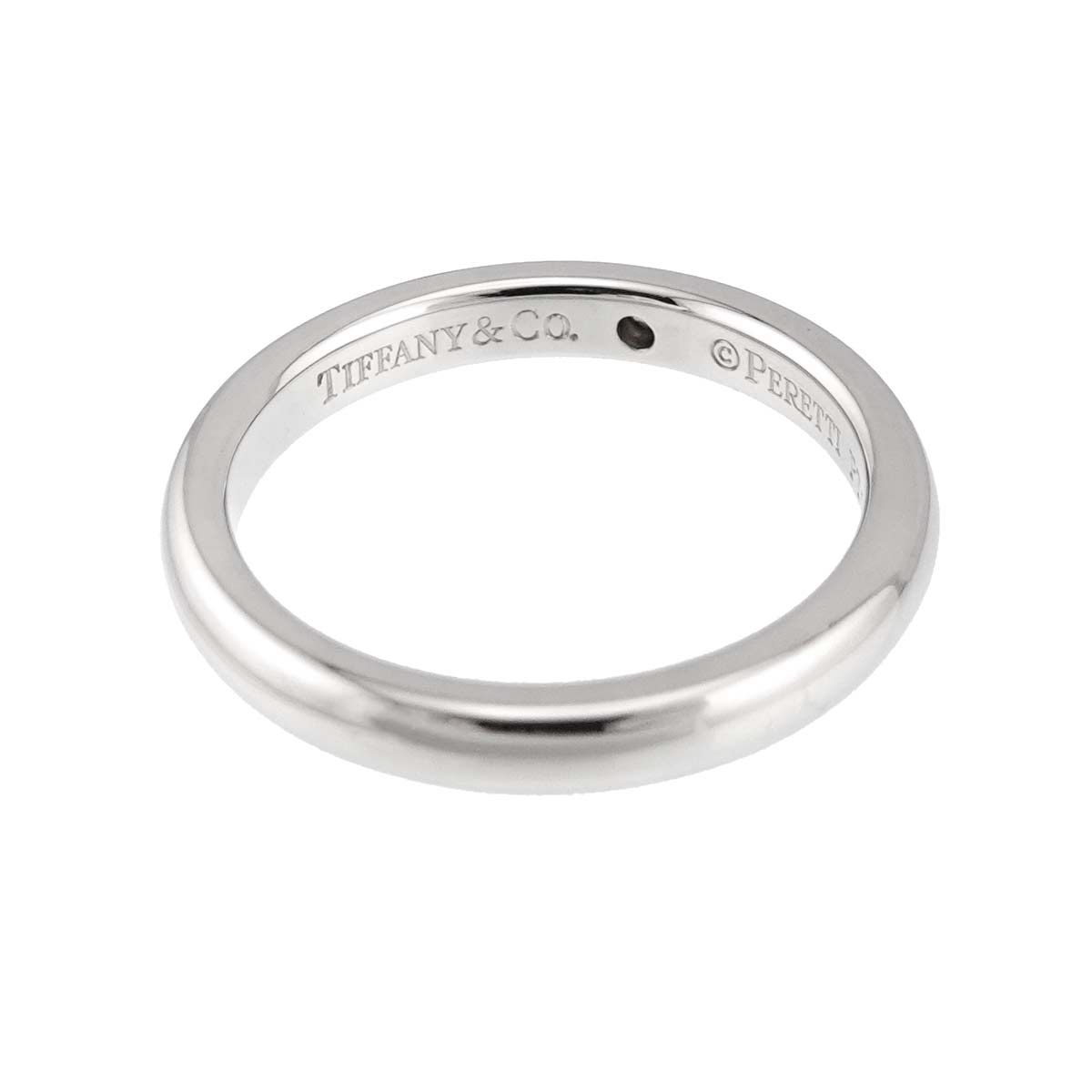 Stacking Band Ring Diamond 1P Platinum Size4.5(US)