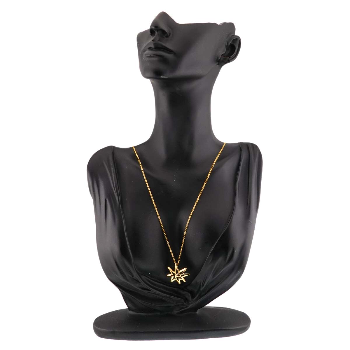 Volume Star Necklace 18K Yellow Gold 750