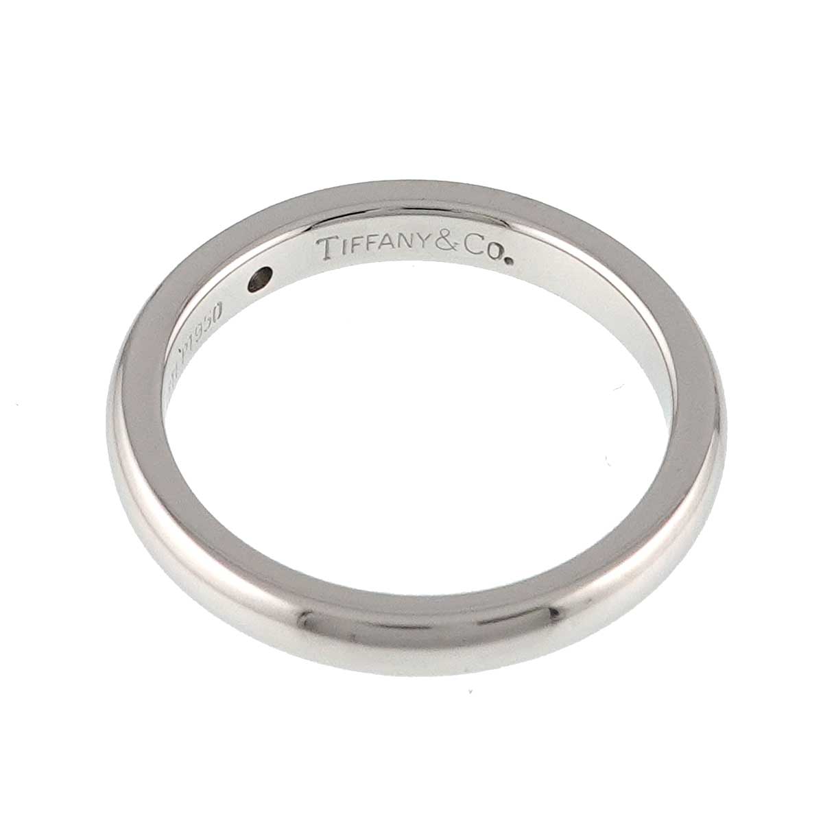 Stacking Band Ring Diamond 1P Platinum Size4.75-5(US)