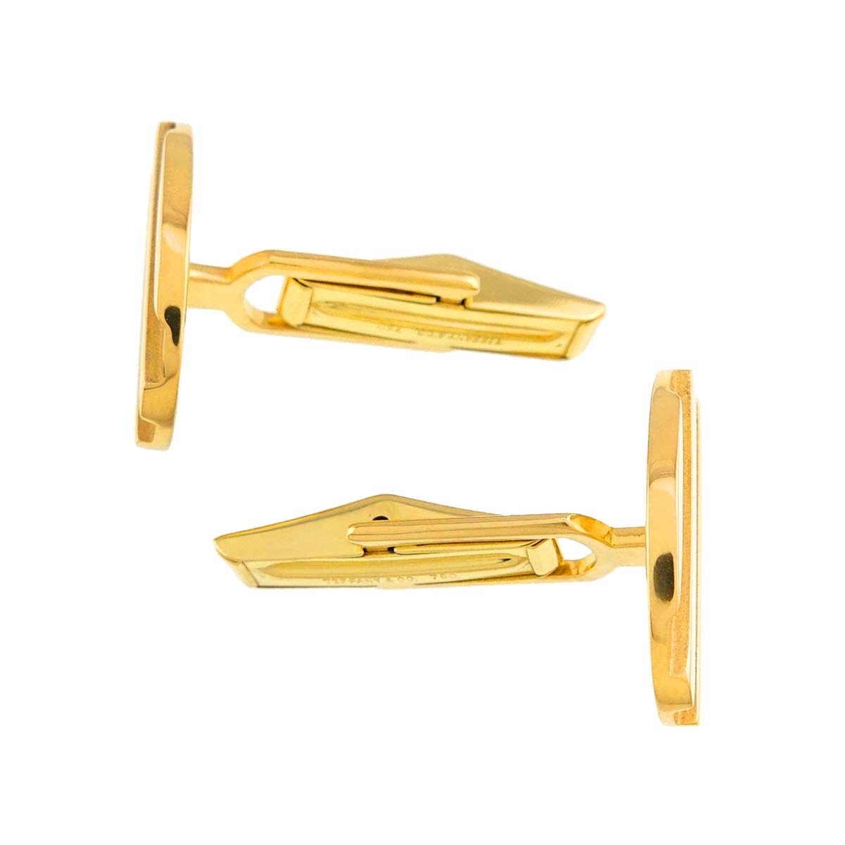 Cuff links 18K Yellow Gold 750