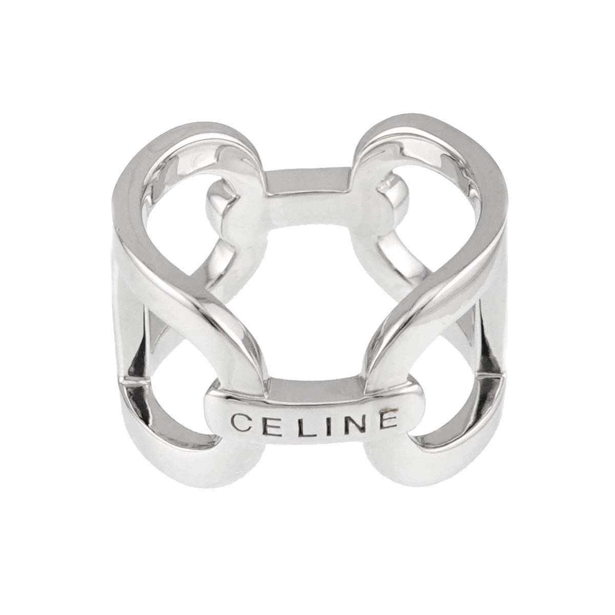 Diamond Ring K18 White Gold 750 Size6.5-6.75(US)