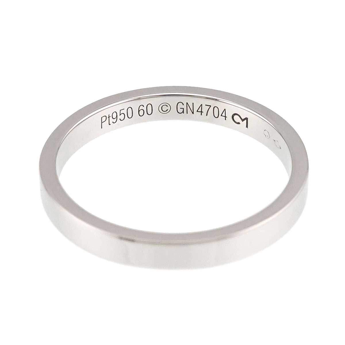 C de Ring Platinum size60 9(US)