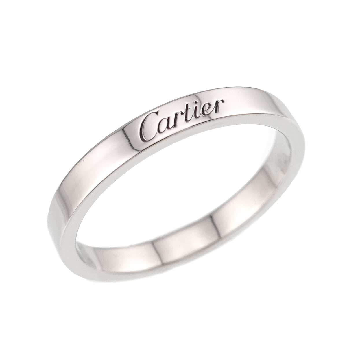 C de Ring Platinum size60 9(US)