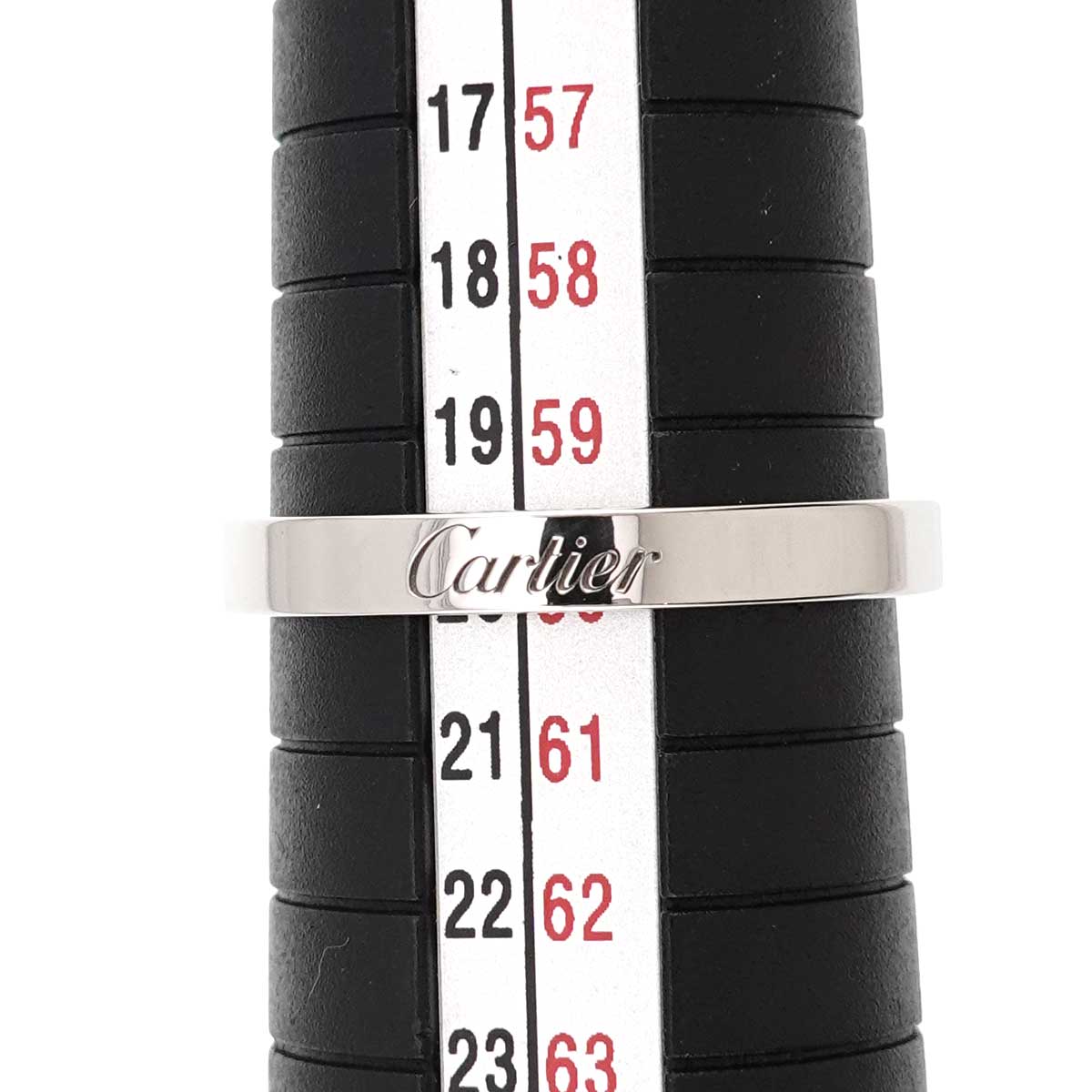 C de Ring Platinum size60 9(US)
