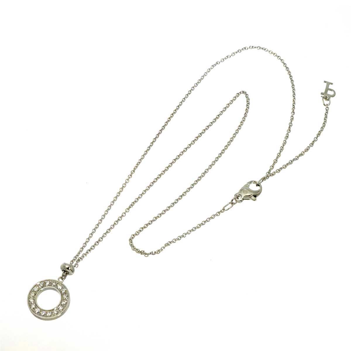 Possession Diamond Necklace 18K White Gold 750