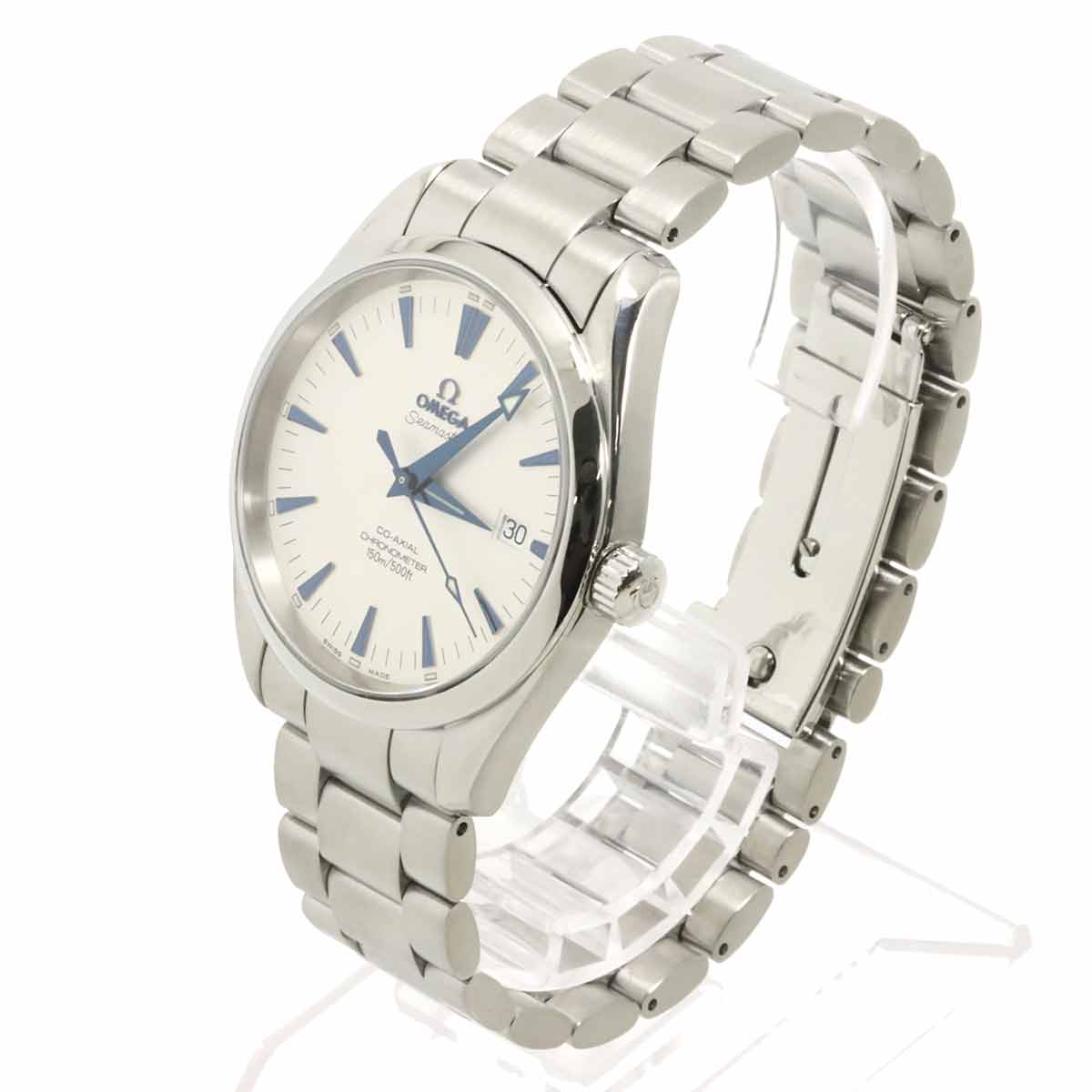 Seamaster Aqua Terra Co-axial 2503 33 Date Silver Dial Mens