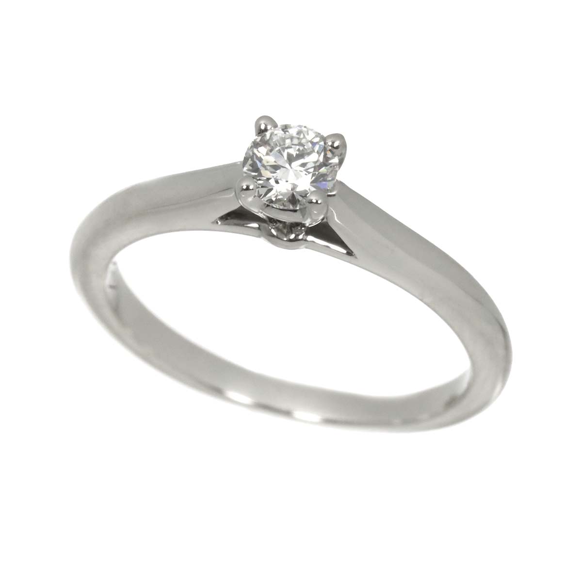 Diamond 0.19ct Ring Platinum size47 4(US)