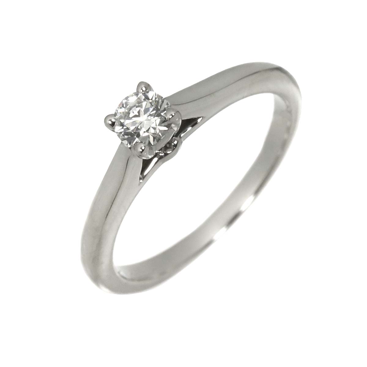 Diamond 0.19ct Ring Platinum size47 4(US)