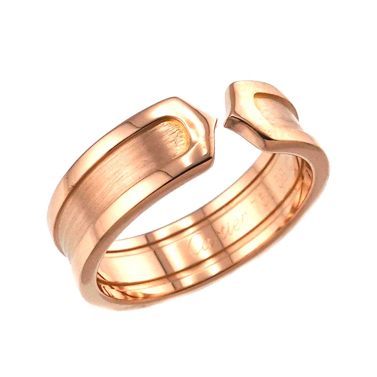 C2 SM Ring 18K PG 750 size58 7.75-8(US)