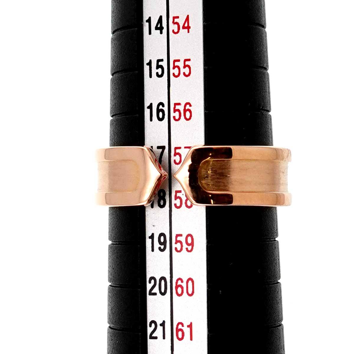 C2 SM Ring 18K PG 750 size58 7.75-8(US)