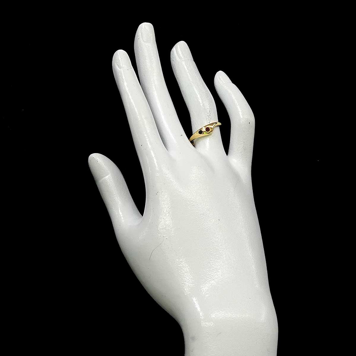 Ruby Ring 18K YG 750 size6-6.25(US)