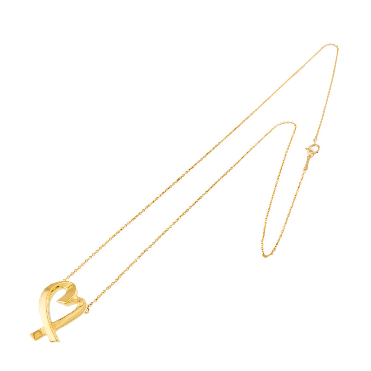 Loving Heart Necklace 18K Yellow Gold 750