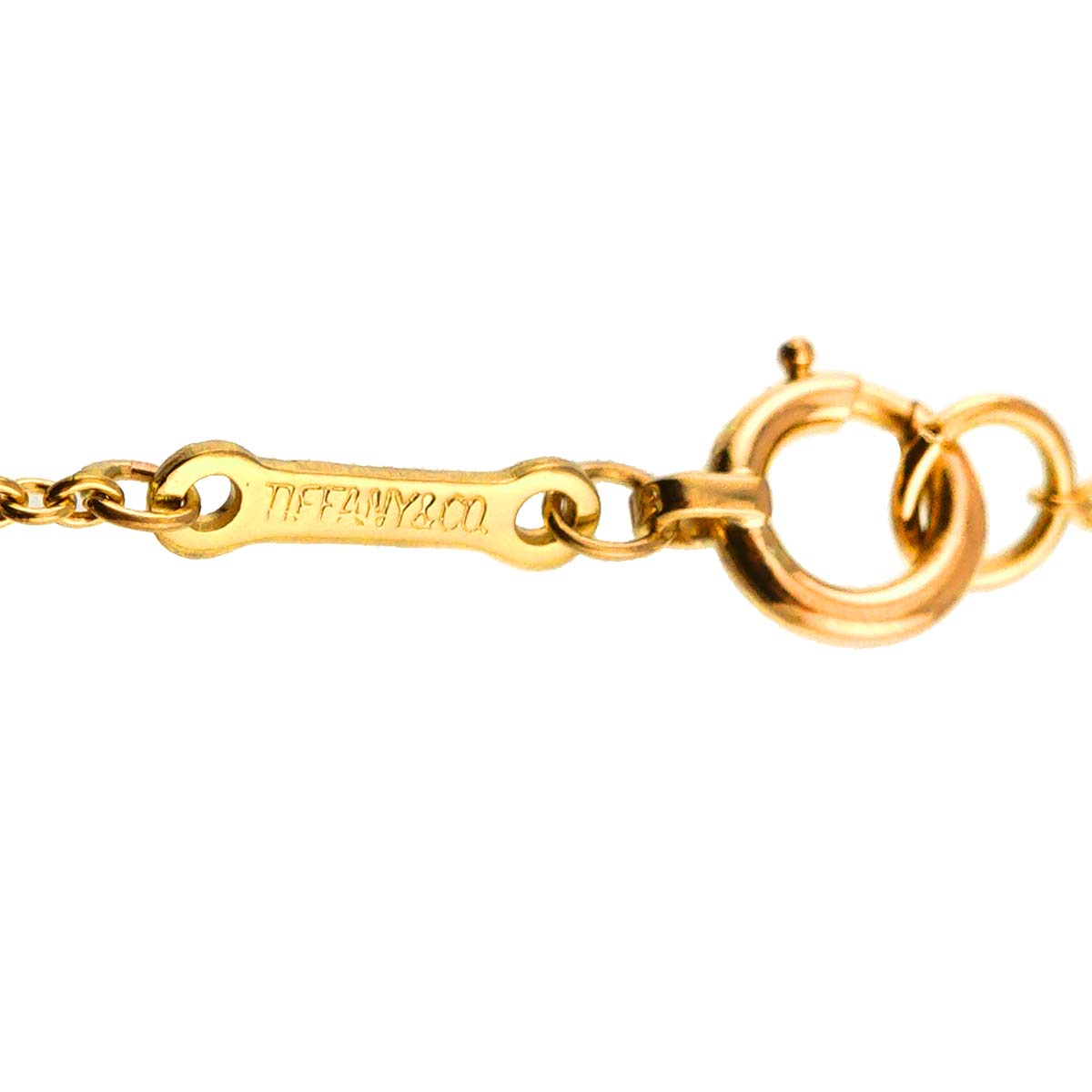 Bean Necklace 18K Yellow Gold 750