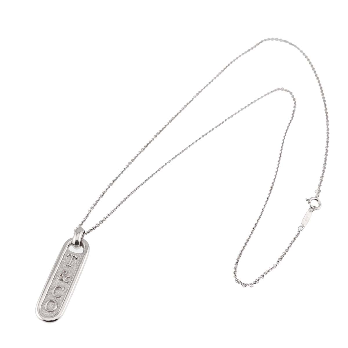 Logo Necklace SV Silver 925