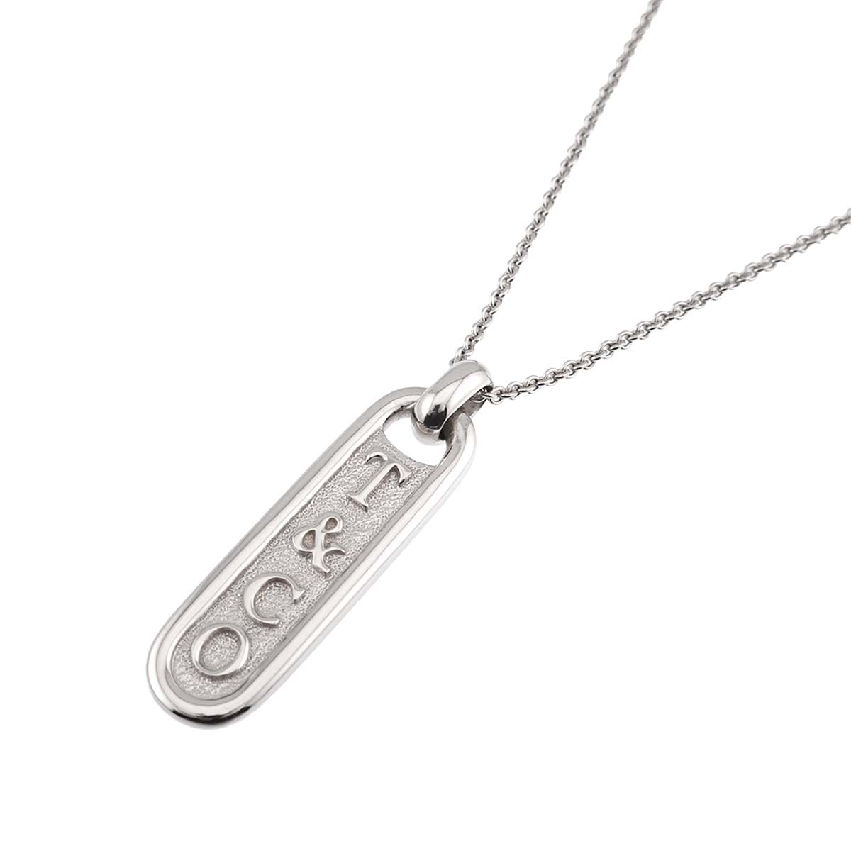Logo Necklace SV Silver 925