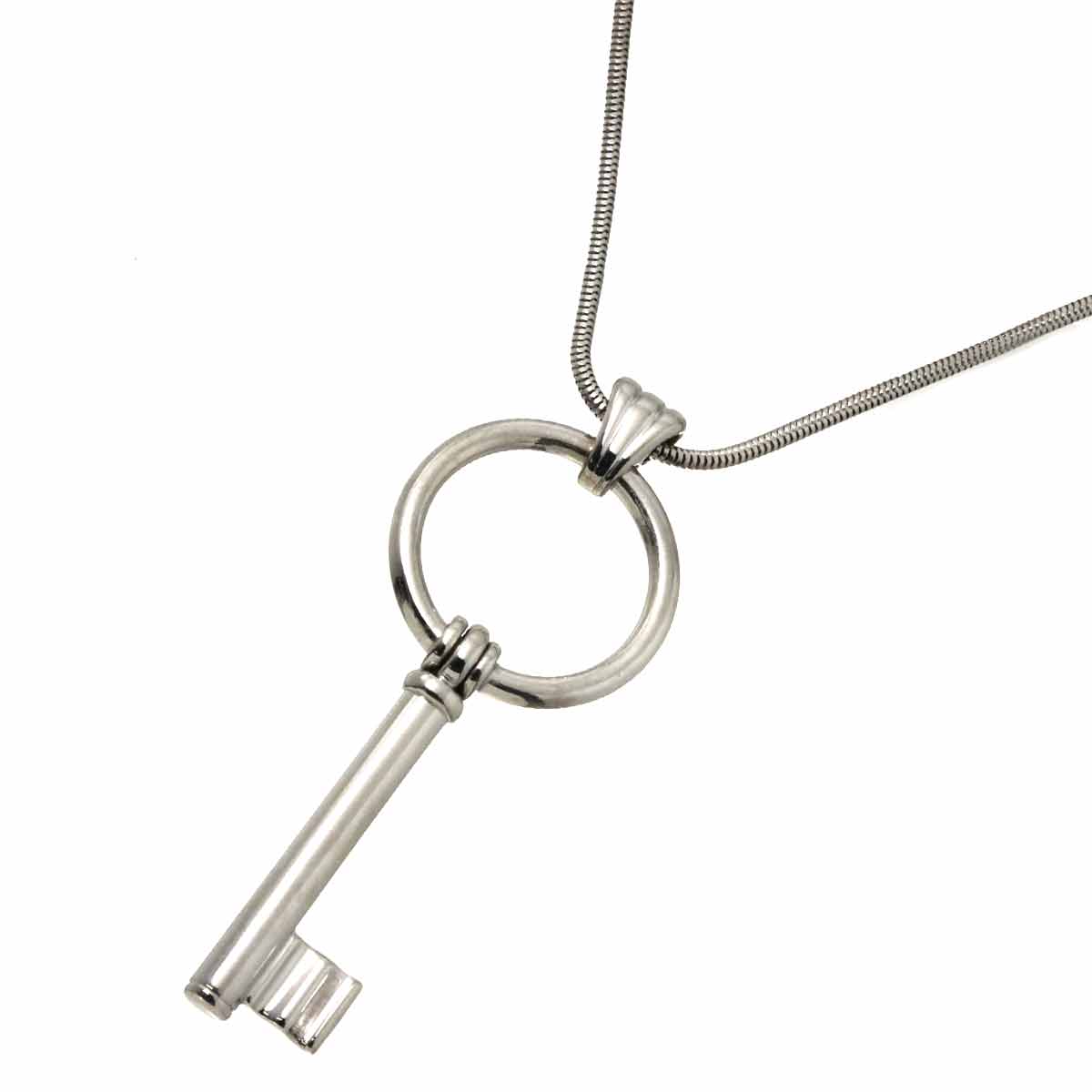 Key Long Necklace Silver 925