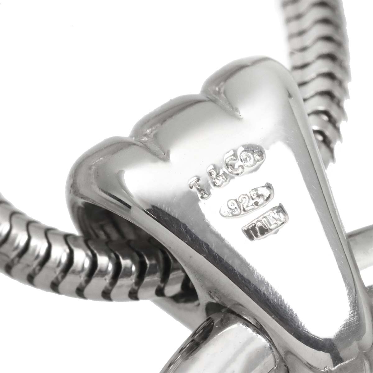Key Long Necklace Silver 925