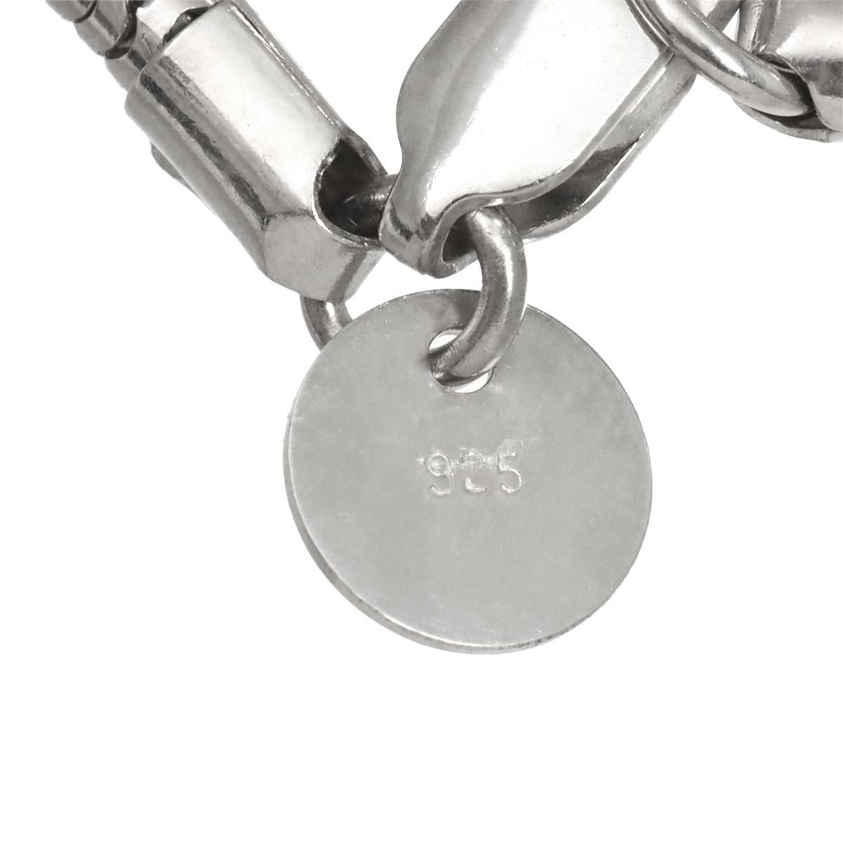 Key Long Necklace Silver 925