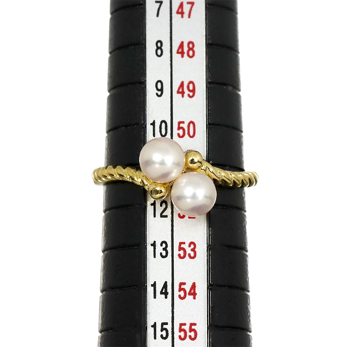 Akoya Pearl 5.0mm Ring 18K YG 750 Size5.75-6(US)