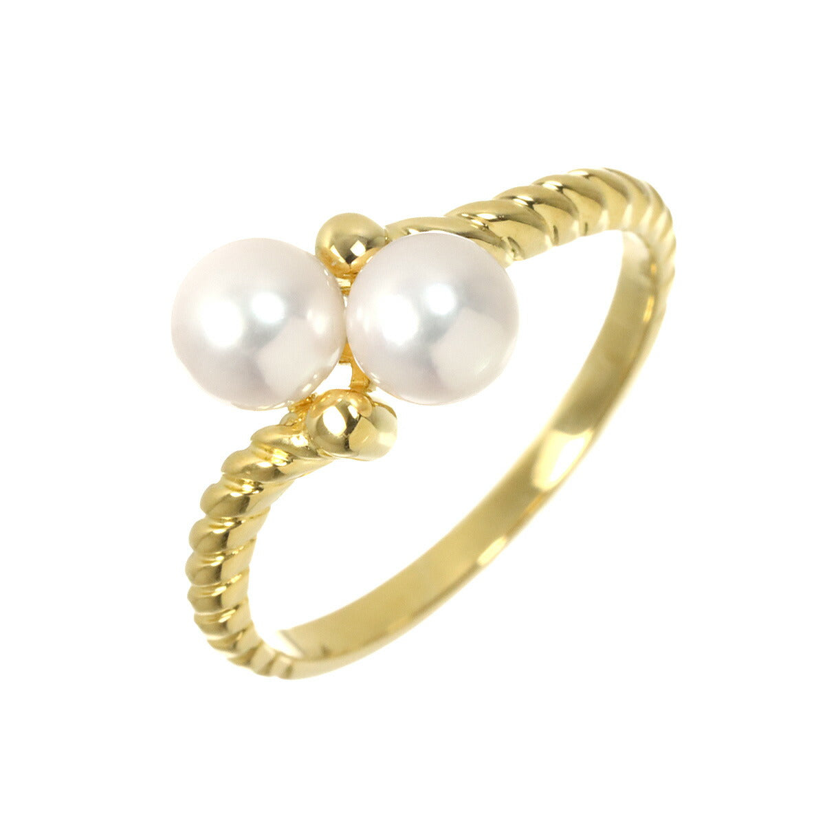 Akoya Pearl 5.0mm Ring 18K YG 750 Size5.75-6(US)