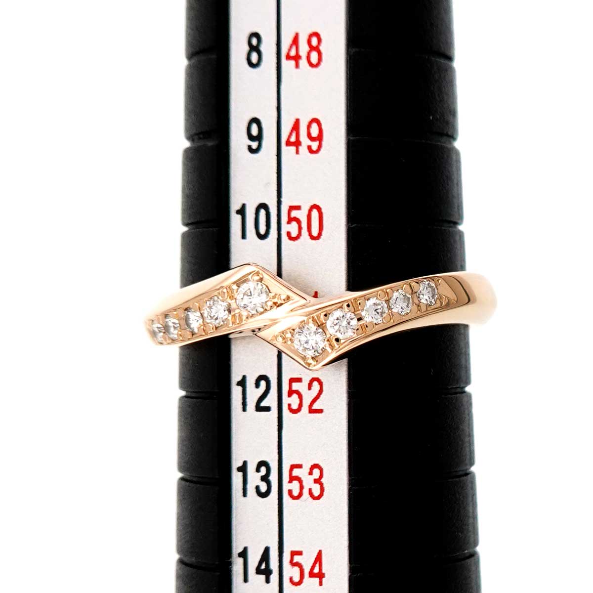 AYA Diamond 0.13/0.02ct Ring 18K Pink Gold 750 Size5.75-6(US)