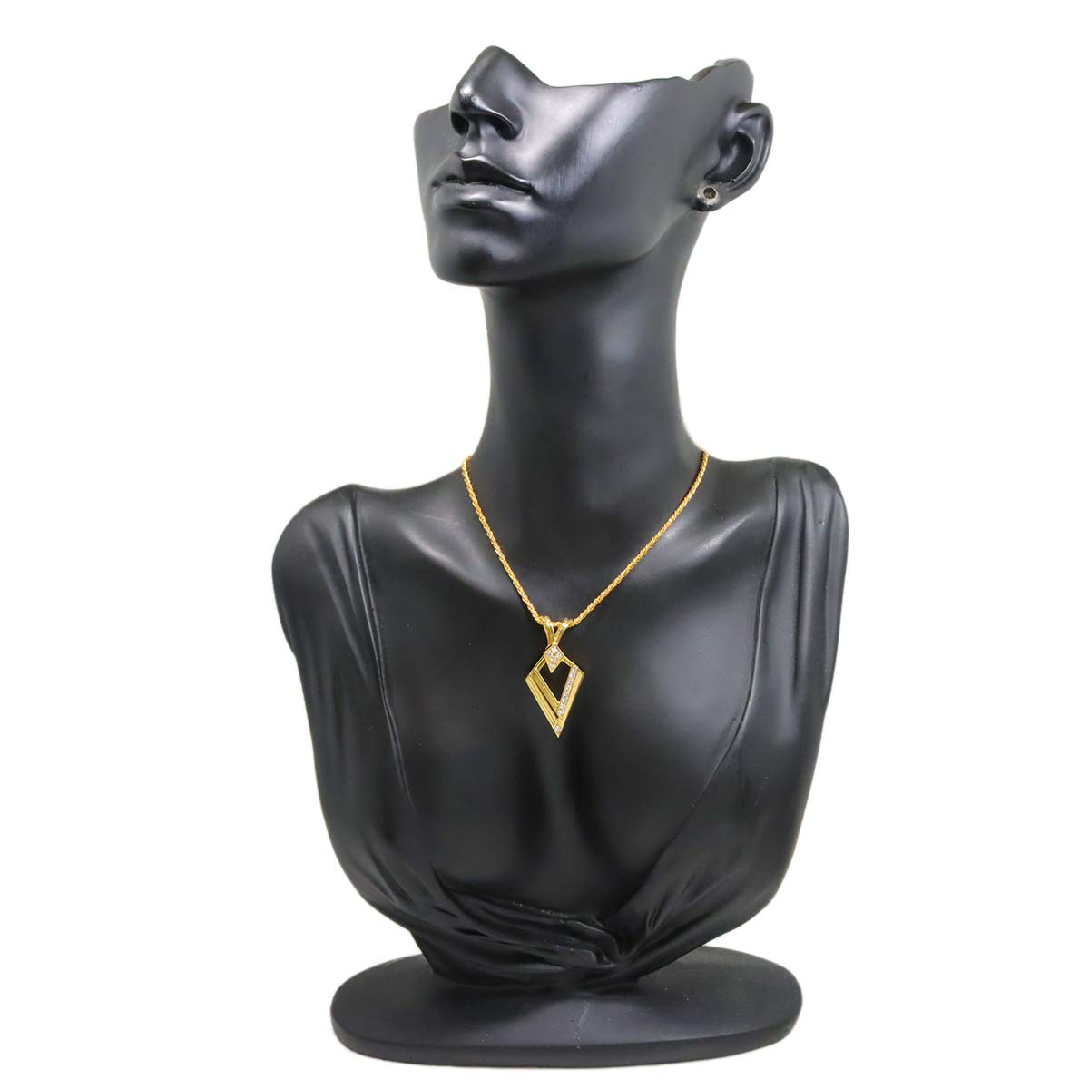 Diamond Swing Necklace 18K Yellow Gold 750