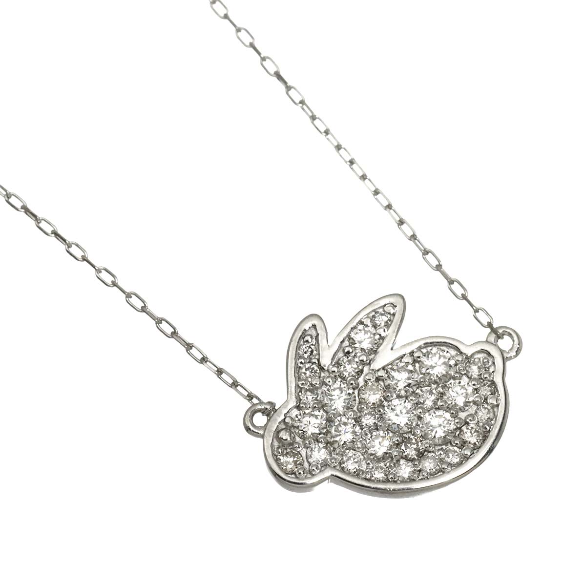 Diamond 0.30ct Necklace Pt Platinum
