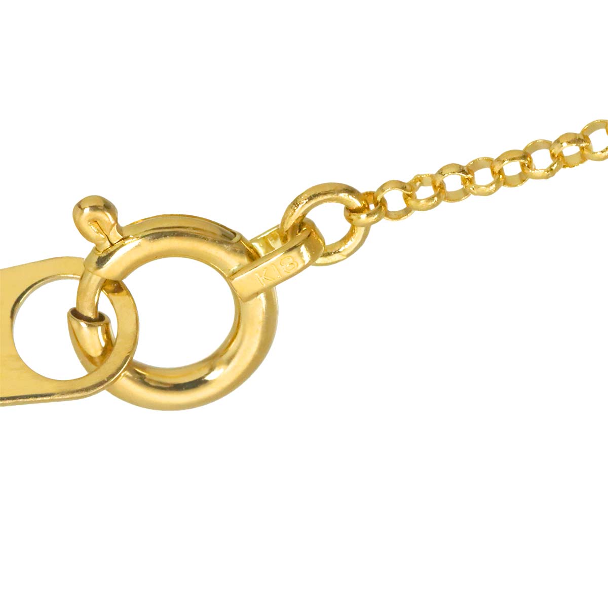 Ruby 1.26ct Necklace 18K 18K Yellow Gold 750