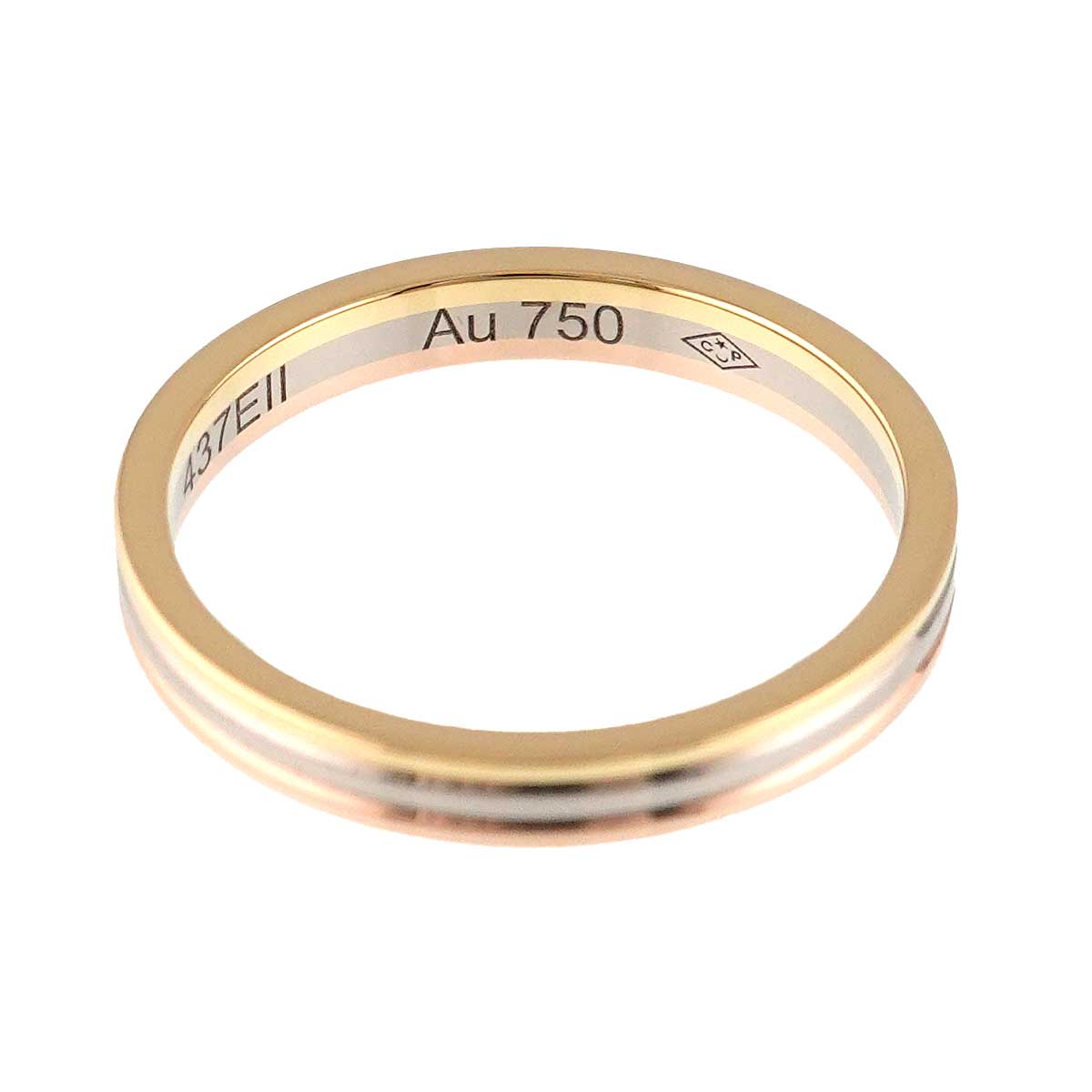Vendome Ring 18K YG WG PG 750 size48 4.5(US)